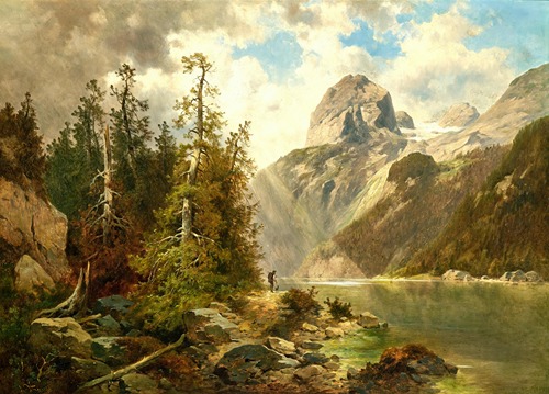 Die Mühlsturzhörner mit Hintersee