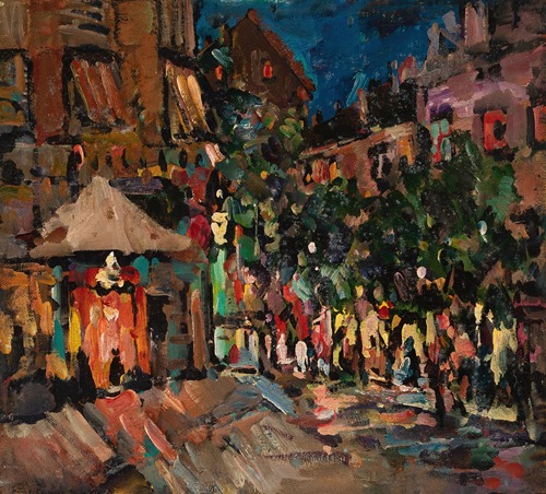 Paris, la nuit, Montparnasse