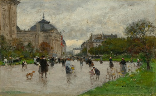 The Champs Élysées, Paris