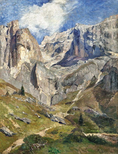 High in the Mountains