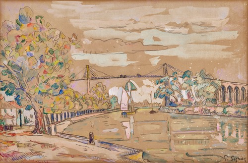 Tonnay-Charente, le pont suspendu