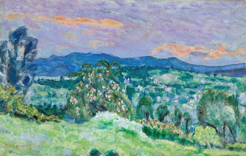 Paysage de Saint-Tropez