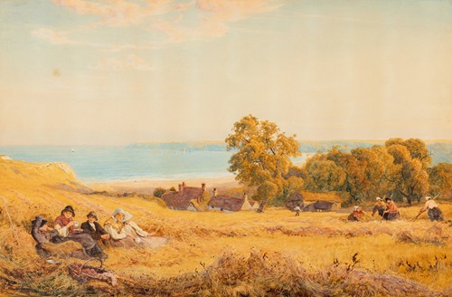Haymaking on the coast