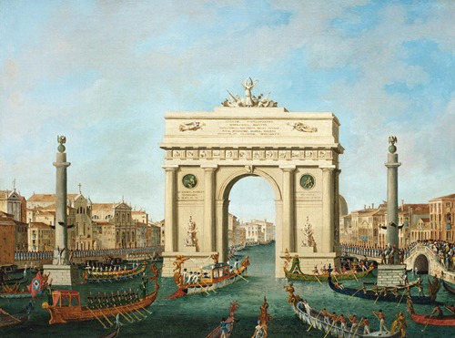 Napoleon Bonaparte´s Arrival in Venice on 29 November 1807