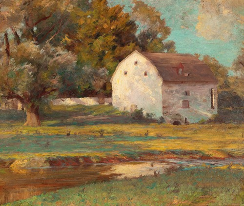 Shadows on the Barn