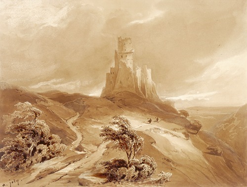 Ruins of a Château de Tournoel