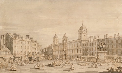 View of Northumberland House and Charing Cross