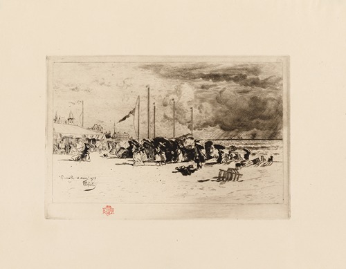 A Squall at Trouville