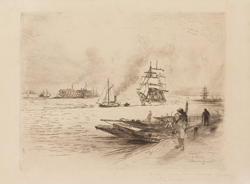 Near Gravesend, Remembrance of the Thames