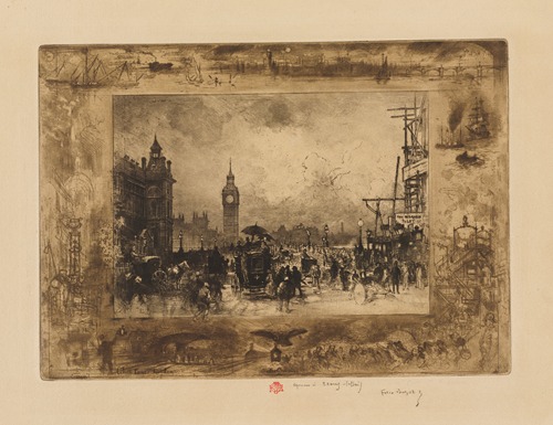 Westminster Bridge, or Westminster Clock Tower