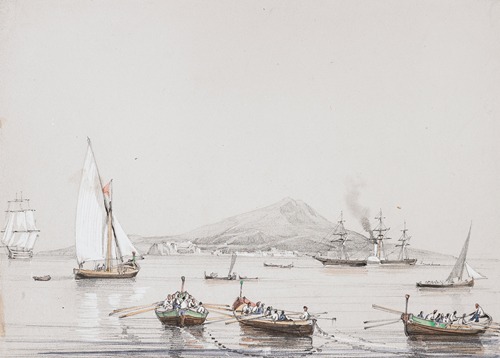 View of Mount Vesuvius