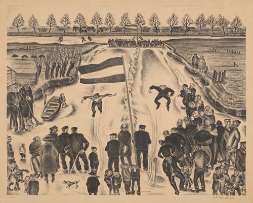 Schaatswedstrijd