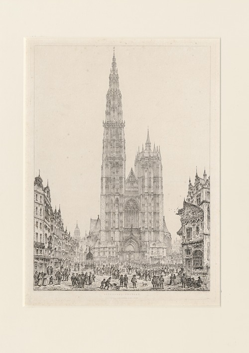 De kathedraal van Antwerpen