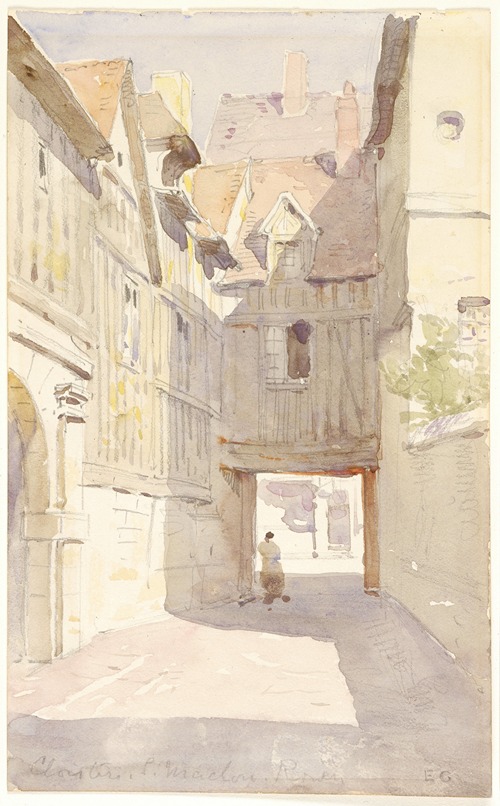 Entrance to Cloisters, St. Maclou, Rouen