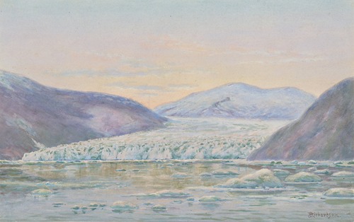 Taku Glacier, Evening