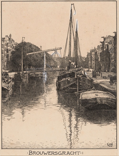 Brouwersgracht te Amsterdam
