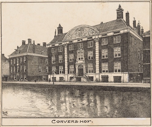 Corvershof te Amsterdam