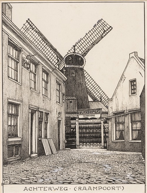 De Achterweg, Raampoort te Amsterdam