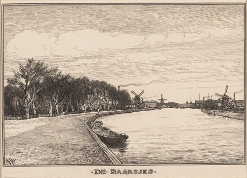 De Baarsjes, gezicht op kanaal