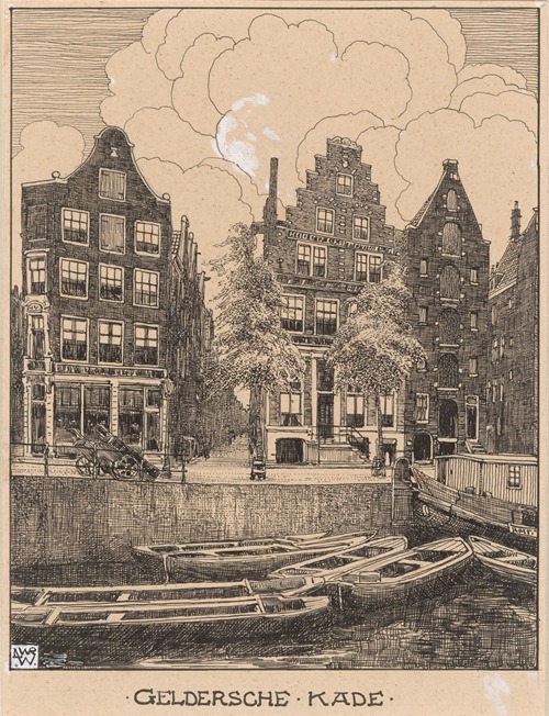 De Gelderse Kade te Amsterdam