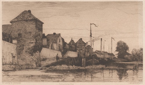 De haven te Leerdam