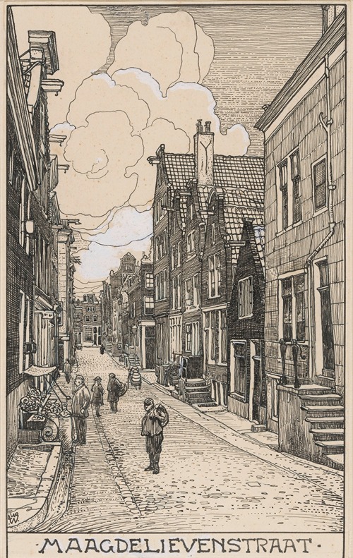 De Maagdelievenstraat te Amsterdam