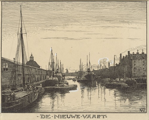 De Nieuwe Vaart te Amsterdam