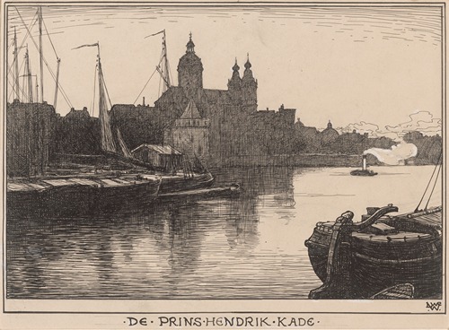 De Prins Hendrik Kade te Amsterdam