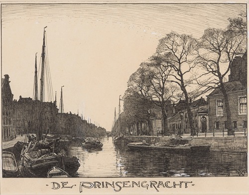 De Prinsengracht te Amsterdam