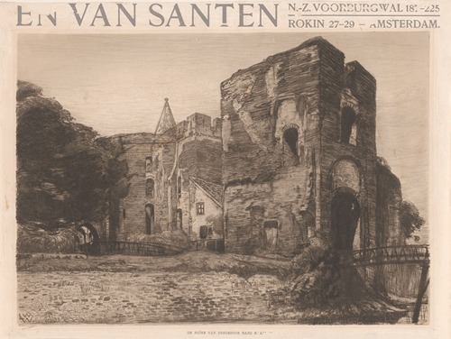 De ruïne van Brederode