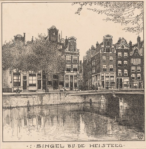 De Singel bij de Heisteeg te Amsterdam