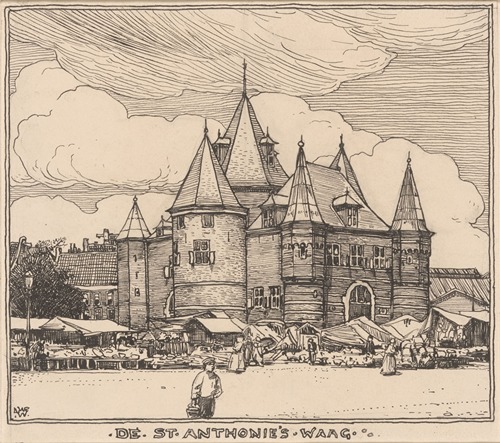 De St. Anthonie’s Waag te Amsterdam