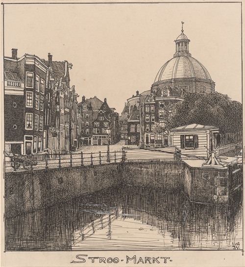 De Stroo Markt te Amsterdam