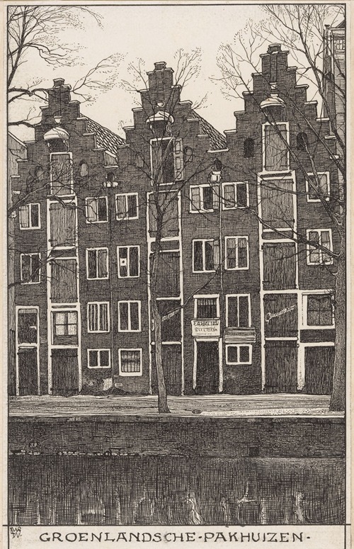 Groenlandsche Pakhuizen te Amsterdam