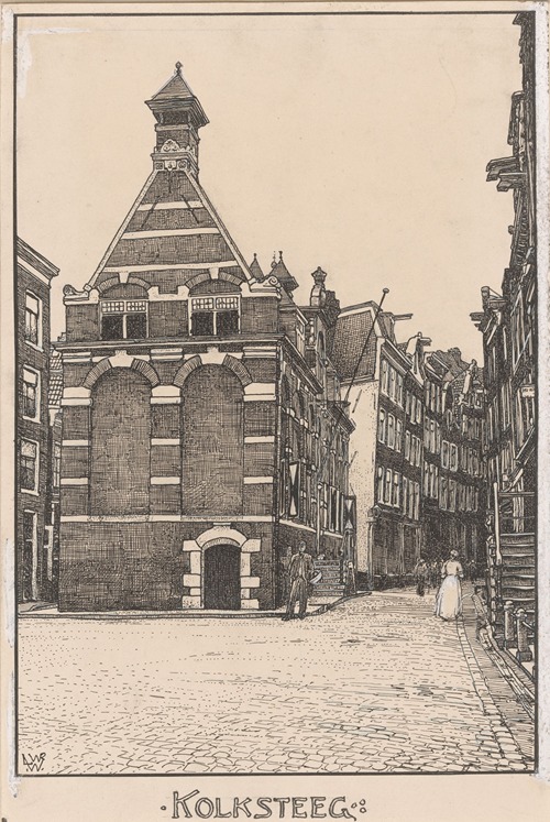 Kolksteeg te Amsterdam