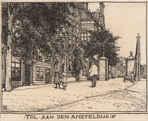 Tol aan den Amsteldijk te Amsterdam