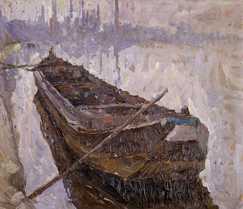 Boat on the Meuse