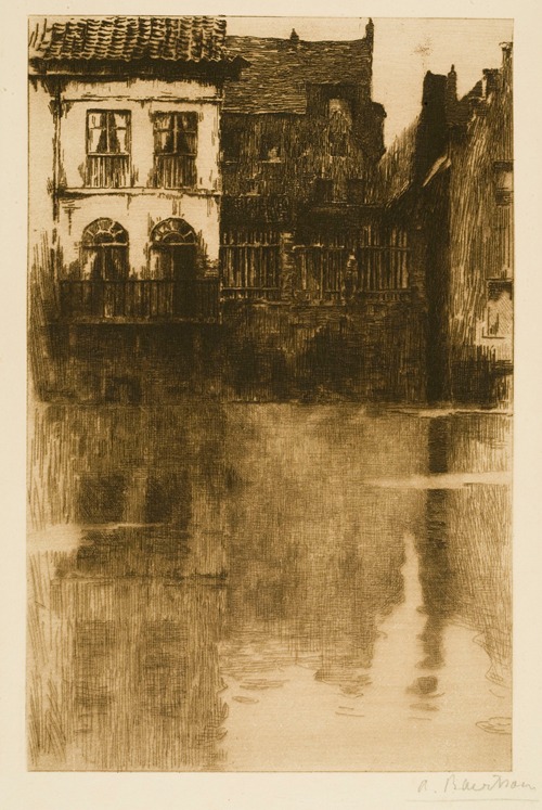 Old Houses on the Waterfront