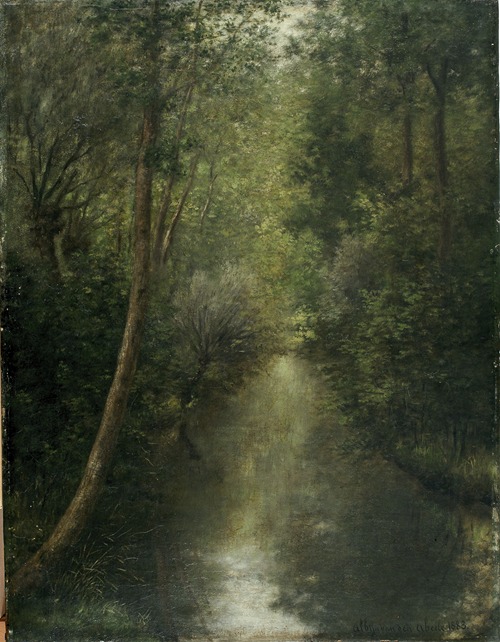 The River Zwalm in Munkzwalm