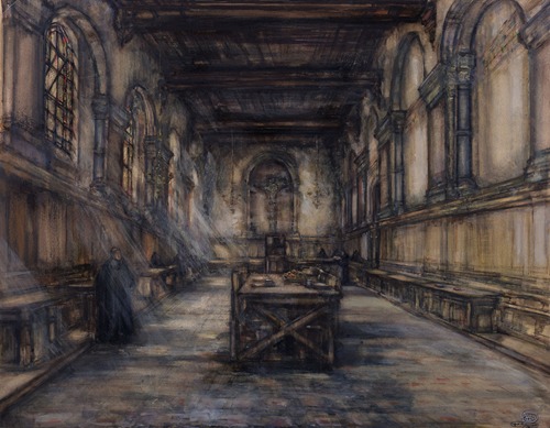 Refectory of the Keizersberg Abbey at Louvain