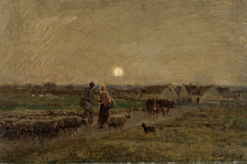 Evening in Normandy