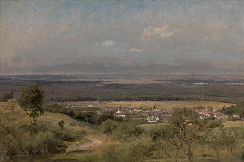 Landscape near Gasny (Normandy)