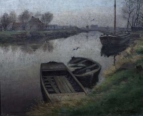 The River Scheldt at Merelbeke