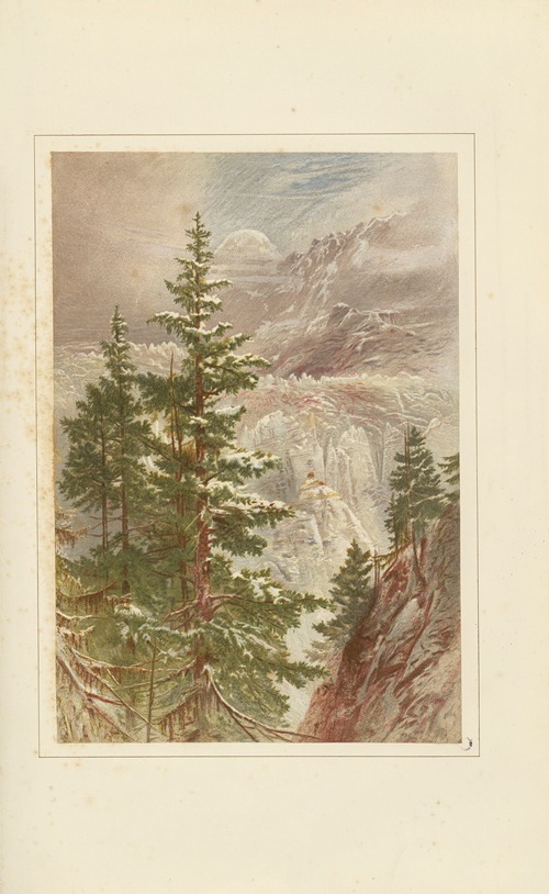 The Gorner glacier
