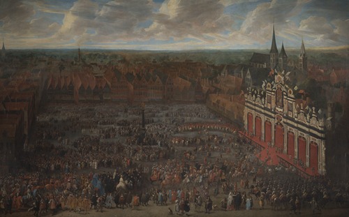 The Investiture of Charles II as Count of Flanders in Ghent in 1666