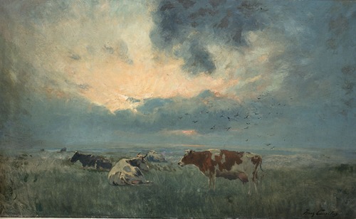 Cows in a Meadow