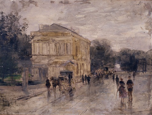 Brussels in the Rain