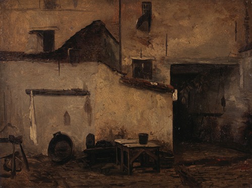Backyard of a Butcher’s Shop