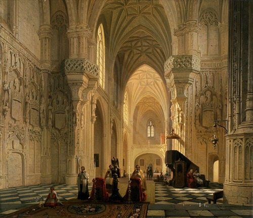 Interior of Saint John’s Church in Toledo