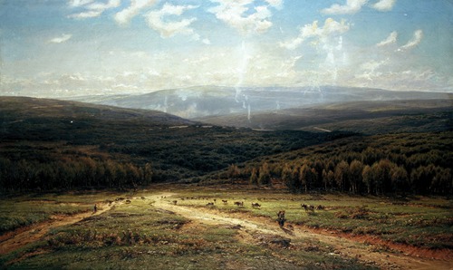 Landscape at Poix-Saint-Hubert